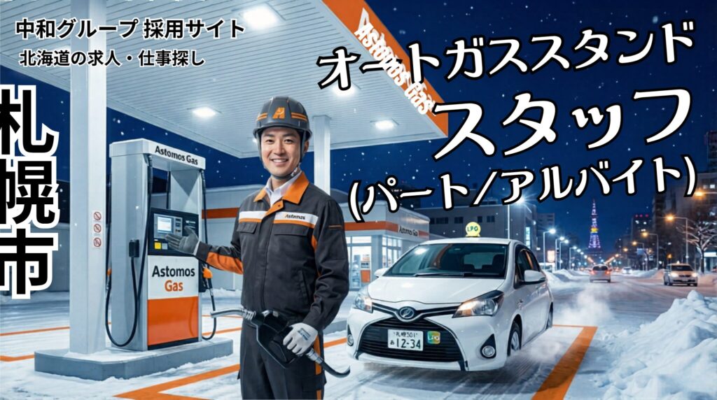 札幌市中央区 オートガス スタンド　アルバイト募集